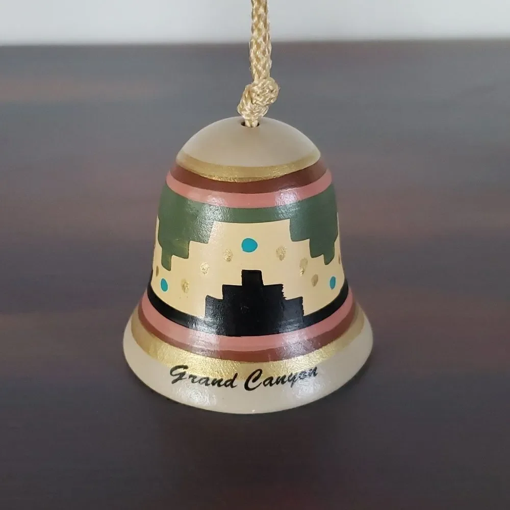 Lot of 3 Small Vintage Bells - Venezia - The Grand Canyon - Avon Bunny (1984)